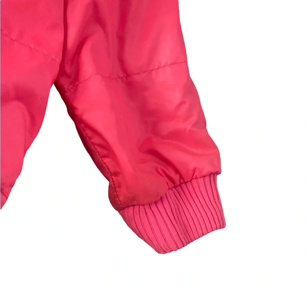 J Crew‎ Baby Coat Hot Pink Size 12-18 months (Few stains shown in pictures)
